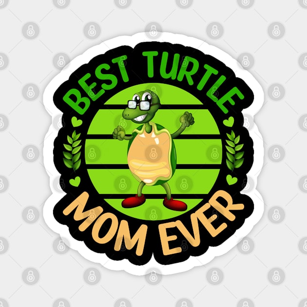 Turtle Mom Magnet by sharukhdesign