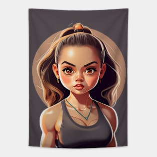 sport girl Tapestry