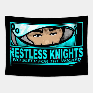 Restless Knights Track Day Tapestry