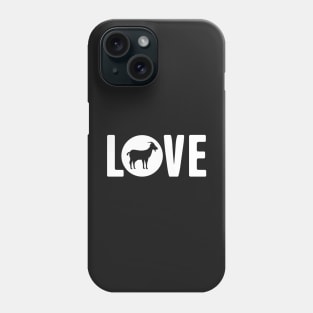 LOVE – Goat Design Phone Case