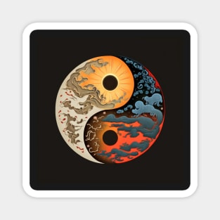 Yin Yang - Creation of Balance Magnet