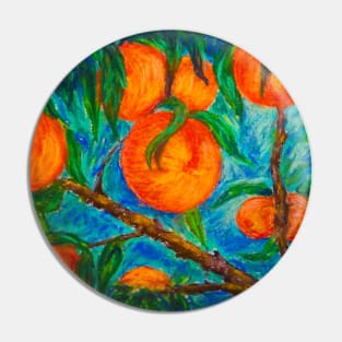 Peach tree Pin