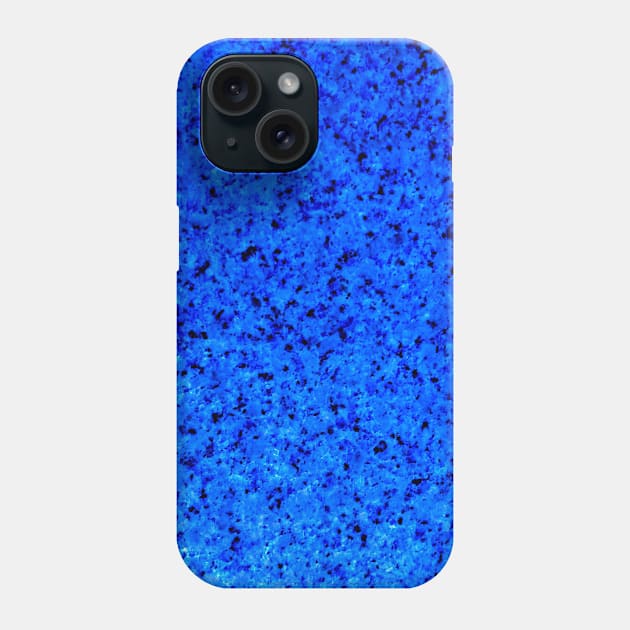 Blue Marble Texture Phone Case by MarbleTextures