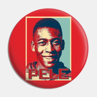 Pelé pop art Pin