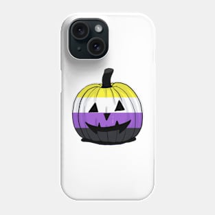 nonbinary pumpkin Phone Case