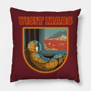 Visit Mars Pillow