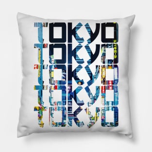 Tokyo city Pillow