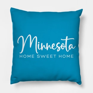 Minnesota: Home Sweet Home Pillow