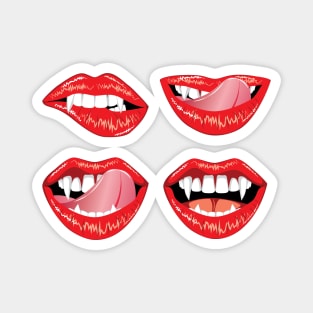 Glamour vampire lips Magnet