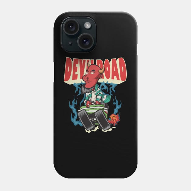 DEVILROAD Phone Case by Mandegraph