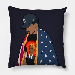 Chance The All-American Rapper Pillow