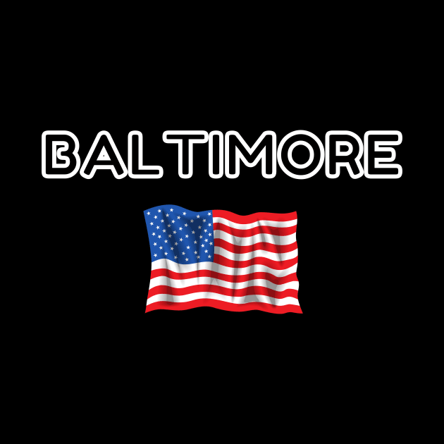 Baltimore United States of America Fashion design by FunnyMoonCosmic