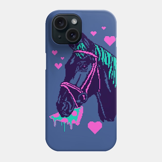 Pizza Pony Phone Case by Hillary White Rabbit