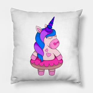 Donut unicorn Pillow