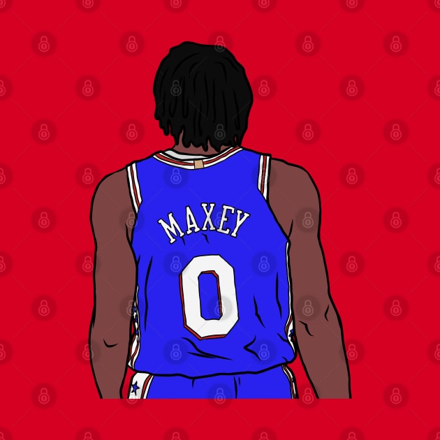 Tyrese Maxey Back-To by rattraptees