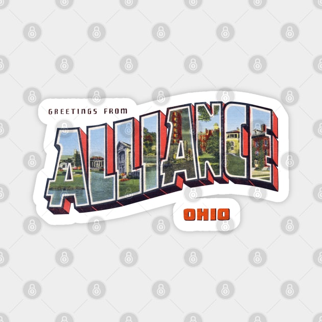 Greetings from Alliance Ohio Magnet by reapolo