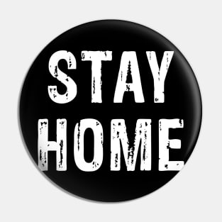 Support Safety T-Shirt Social Distancing Stay Home Pin