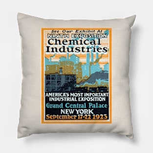 1923 Chemical Industry Exposition Pillow