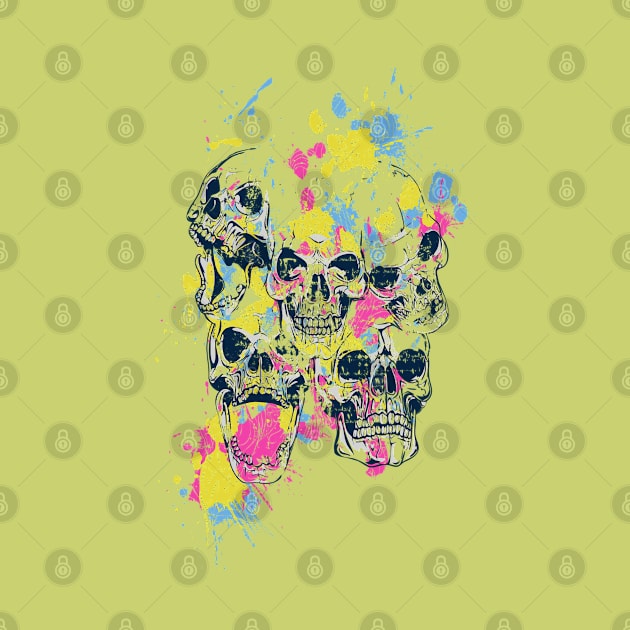 Punk Skull by Red Rov