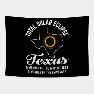 Texas Solar Eclipse 2024 Tapestry