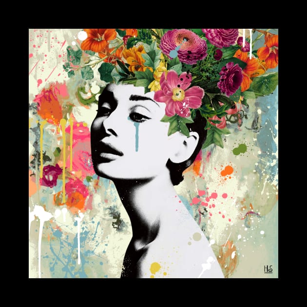 Audrey Hepburn pop art by christian@heltsort.com