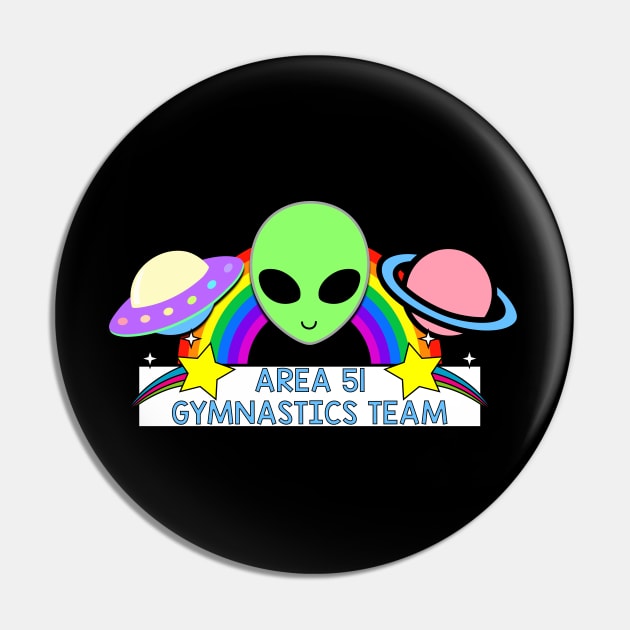 Area 51 GYMNASTICS TEAM Pin by jordynslefteyebrow