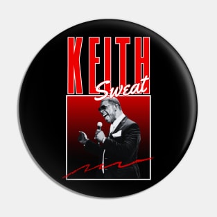 Keith sweat///original retro Pin
