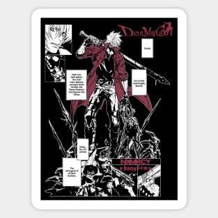 Dante - Devil May Cry - Fury Sticker for Sale by Splatter-arts