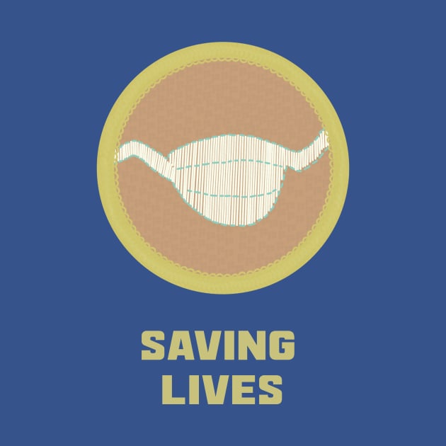 Merit Badge for Saving Lives by LochNestFarm