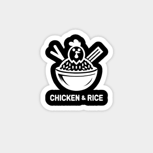 Chicken and Rice Magnet