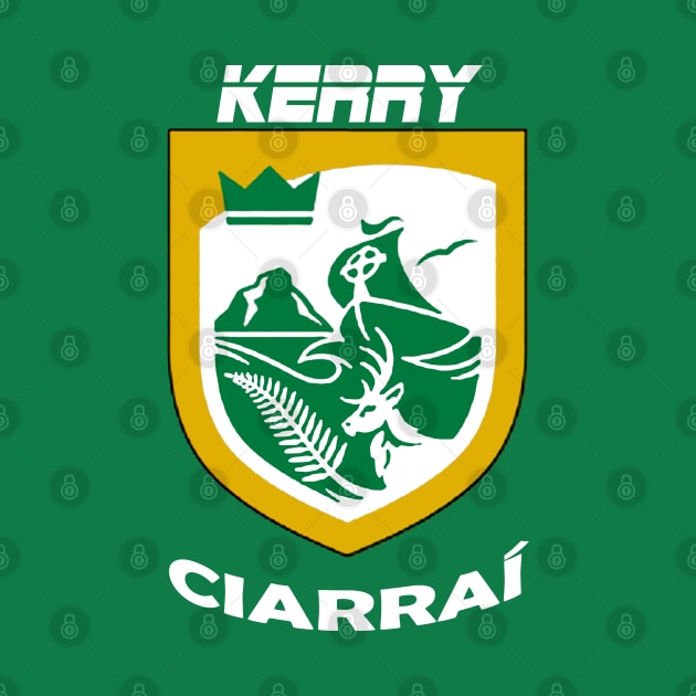 County Kerry Ireland Crest by Ireland