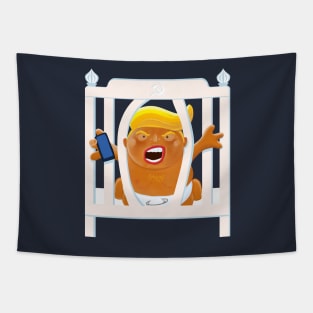 USA Election November 3rd Trump Crib Jail Tapestry