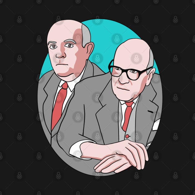 Philosophy Team - Adorno and Horkheimer by isstgeschichte