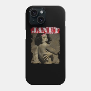 TEXTURE ART- JANET JACKSON IS QUEEN Phone Case