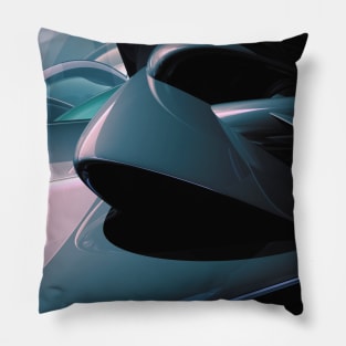 Abstract Curves Pillow