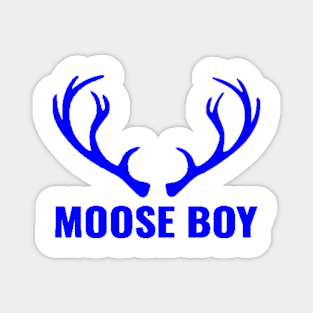 MOOSE BOY BLUE Magnet