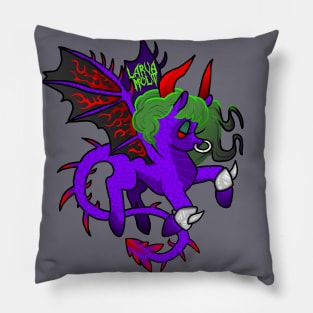 devil pony Pillow