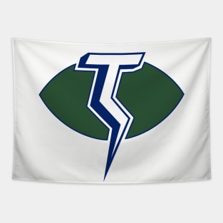 Classic Portland Thunder Football Tapestry