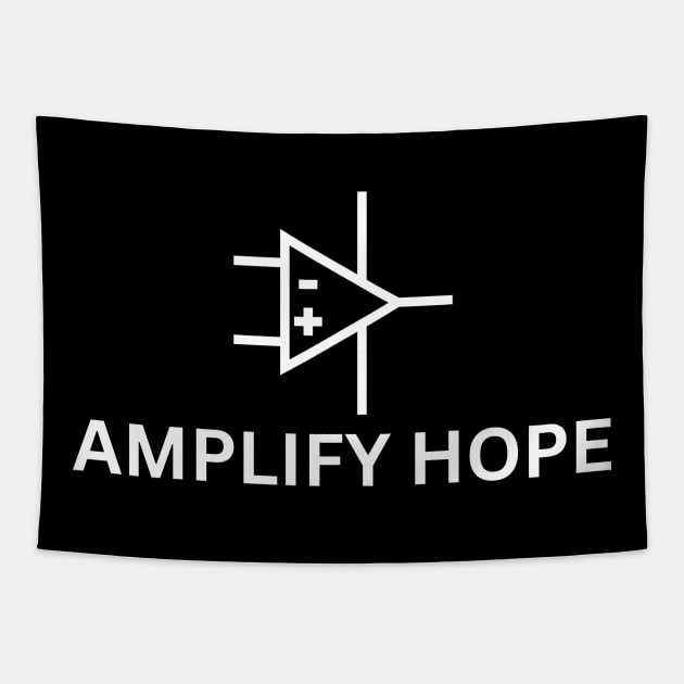 AMPLIFY HOPE Tapestry by zackmuse1