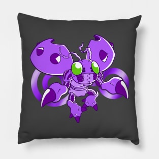 Tentomon Purple Pillow