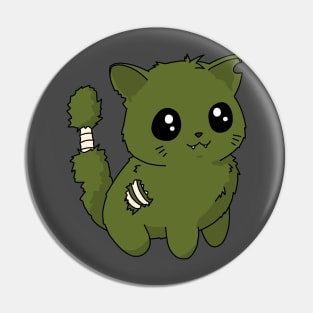 Cute zombie kitten Pin