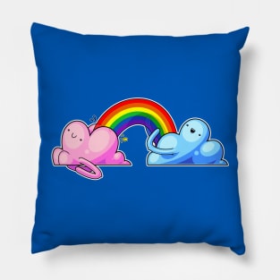 Rainbow Love Pillow