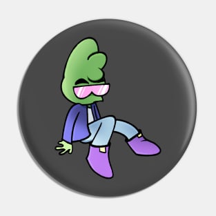 Buddy the Alien Pin