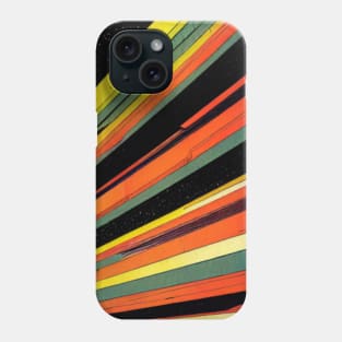 Stripes Abstract By Willl Eisner Phone Case