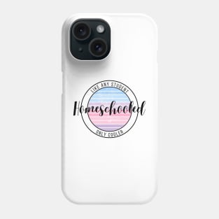 Homeschool Stamp - pastel Phone Case