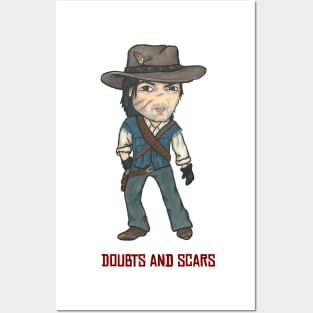 Red Dead Redemption Arthur Morgan Wild West Cowboy Poster -  Hong Kong