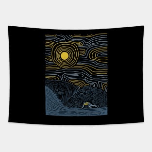 Surf Line Tapestry