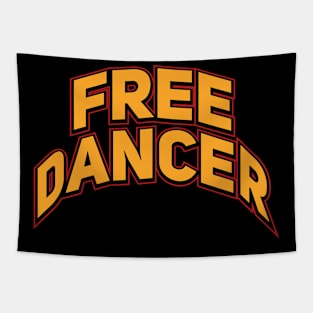 Free Dancer Tapestry