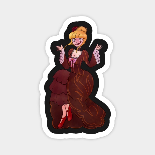 Umineko No Naku Koro Ni When They Cry Beatrice Graphic Shirt And Others Magnet by nhitori