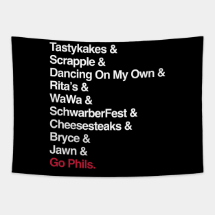 Go Phillies. (Only Philly people understand) Tapestry